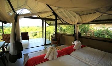 African Safari Guru - Kavinga Safari Camp - Mana Pools National Park - Zimbabwe - Authentic Tented Suite View