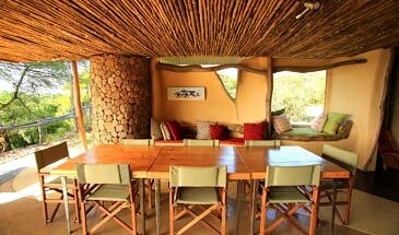 African Safari Guru - Kavinga Safari Camp - Mana Pools National Park - Zimbabwe - Dining Area