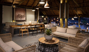 African Safari Guru - Simbavati River Lodge - Timbavati Game Reserve - Greater Kruger National Park - South Africa - Lounge Area