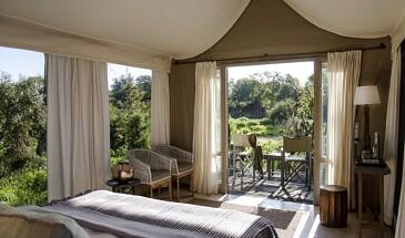 African Safari Guru - Simbavati River Lodge - Timbavati Game Reserve - Greater Kruger National Park - South Africa - Luxury Tented Suite