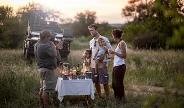 African Safari Guru - Simbavati River Lodge - Timbavati Game Reserve - Greater Kruger National Park - South Africa - Sundowners
