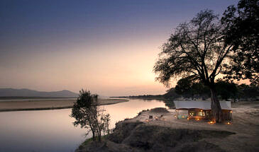 African Safari Guru - Zambezi Expeditions Camp - Mana Pools National Park - Zimbabwe - Authentic Tented Suite